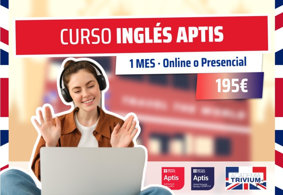 CURSOS APTIS 1 MES (24h) NOVIEMBRE Y DICIEMBRE