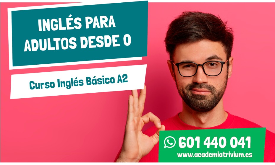 Curso básico inglés para adultos - Academia Trivium de Jaén y Málaga